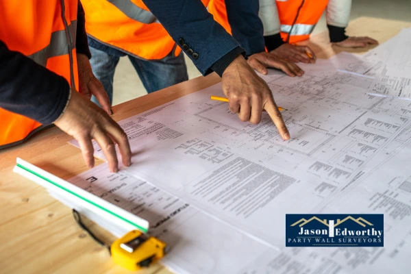 See if you need a party wall agreement for building along boundary line Woking